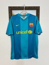 Camiseta de Fútbol Tercera Barcelona 2007 Camiseta de Fútbol Nike para Hombre Camiseta Talla M