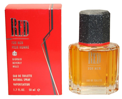 Giorgio Beverly Hills Red for Men Eau De Toilette Spray 50ml 