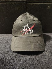 NASA Black Vector Youth Astronaut Gear StrapBack Cap