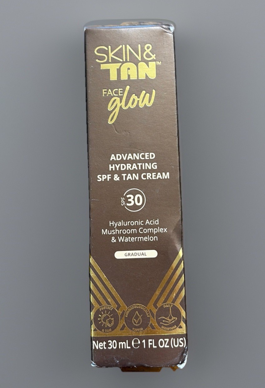 Skin & Tan Face Glow Advanced Hydrating SPF & Cream SPF30 Gradual 30ml