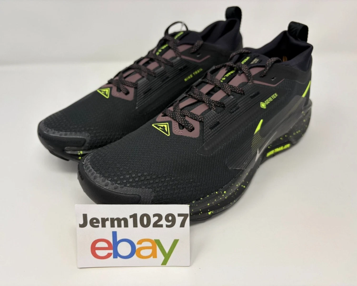 New Men's Nike Pegasus Trail 5 GTX Trail Shoes Black Volt #FQ0908 014 MSRP $180
Opens in a new windo