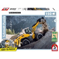 Puzzle 150 Teile Liebherr Radlader L526 Schmidt Spiele, Kinderpuzzle