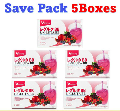 5x Verena L Gluta BB New Formula Juice White Skin Smooth Aura Radiance Bounce