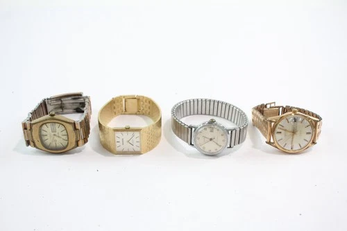 Vintage Mechanical Watches Favre-Leuba Timex UNTESTED x 4