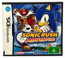 Sonic Rush Adventure Nintendo DS 2DS 3DS Game *Complete