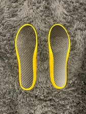 NEW VKTRY Gold Carbon Fiber Performance Insoles Size Men 10.5-11 Women 12.5-13
