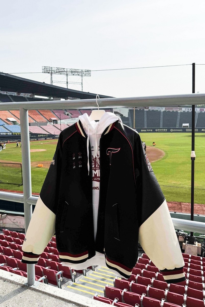 KBO Korean Baseball LG Twins 2025 Champion Varsity Leather Jacket