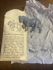 Wardie Jay Draft Horse - Circus Work Horse Model - Vintage