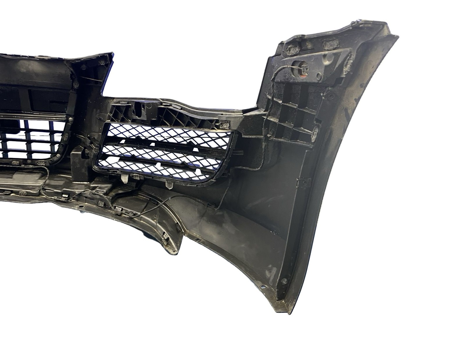 2008-2013 AUDI R8 TYPE 42 FRONT BUMPER COVER GRILLE PHANTOM BLACK PEARL *DAMAGE*