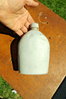 Vintage WWI era Canteen Dated 1918 LF&C metal top — photo 1
