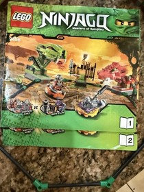 Lego Ninjago, Masters Of Spinjitzu Set 9456 Spinner Battle Arena Incomplete ￼￼