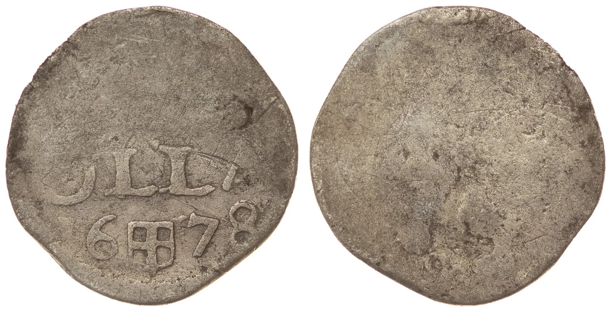 1678年スコットランド王国 ボービー銅貨 1678 Year European Coins for sale | eBay