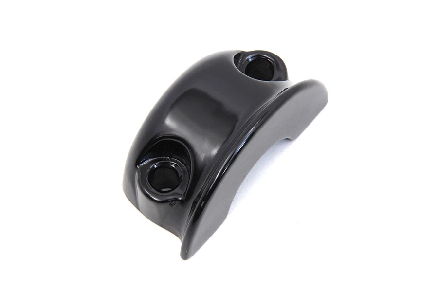 Soporte de embrague y abrazadera de cilindro maestro negro para Harley Davidson Foto 3 de 4