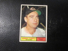 1961  TOPPS #155 JOHNNY TEMPLE  INDIANS   EX+/EXMT