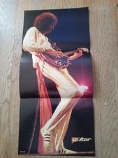 Brian May  Queen  10 3/4 × 22 1/2 Poster