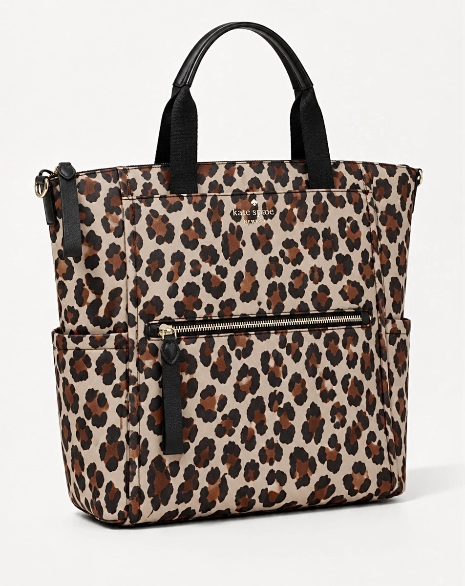 Kate Spade Chelsea Leopard Large Convertible Tote Backpack Diaper Bag MSRP $449 Kate Spade Chelsea Medium The Little Better Nylon Backpack  main image 3