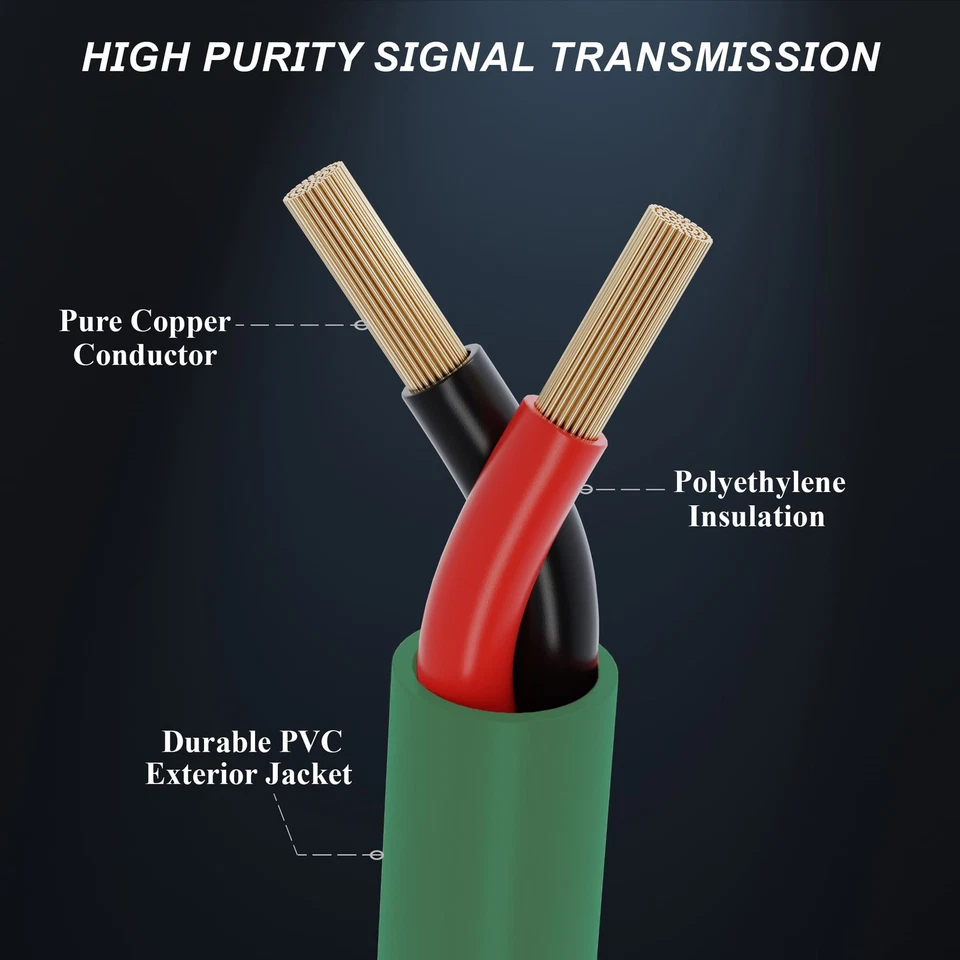 Cables Speakon de 50 pies FAT TOAD (PAQUETE DE 4 cables de altavoz) | Enchufe conector de bloqueo giratorio Foto 4 de 4