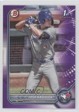 2022 Bowman Draft Purple 244/250 Josh Kasevich #BD-45 n1u