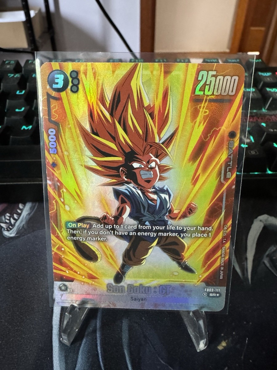 dragon ball super card game raging roar Son Goku (FB03-011) [Raging Roar Release Event Cards]