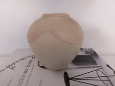 Keramik Vase Vintage Japandi Skandi Beige Nude Blumenvase 