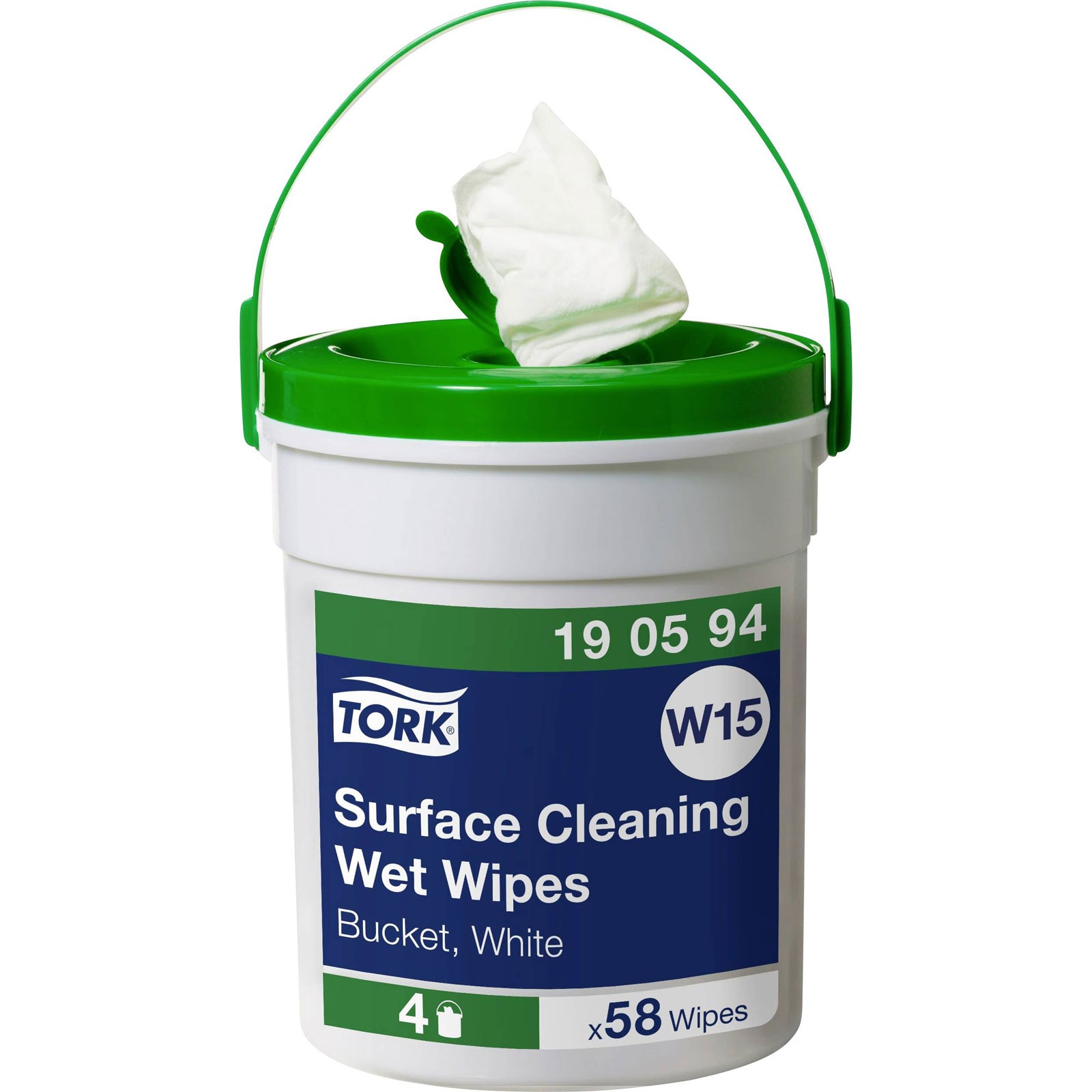 Tork Cleaning Tissue 1-Ply Moisture Surface Cleaning Wipes
