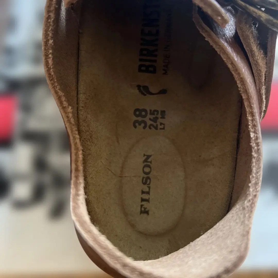 Filson x Birkenstock London Moccasin Roast 38 24.5cm Limited