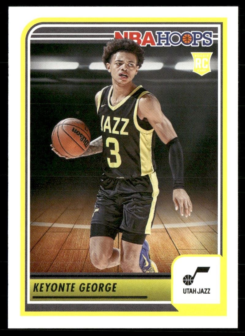Keyonte George Rookie 2023-24 Hoops Utah Jazz #271