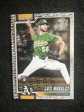 2026 Topps Series 1 Spring Training Variation Luis Morales RC Oakland A’s #259