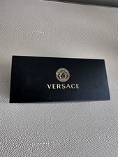 VERSACE Empty Black Sunglasses Eyeglasses Gift Box with Microfiber Cloth