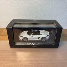Minichamps Porsche 718 Spider 1/43 White Collectables 17+