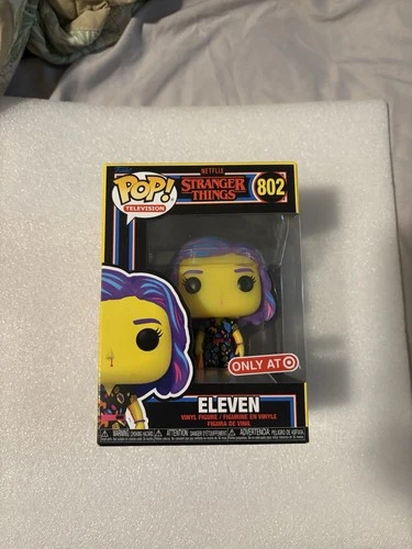 Funko Pop! Stranger Things - Eleven #802 Target Exclusive Black Light