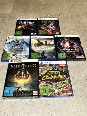 PS5 Spielepaket TOP   Tekken 8, Elden Ring, Hogwarts Legacy & mehr   7 Spiele