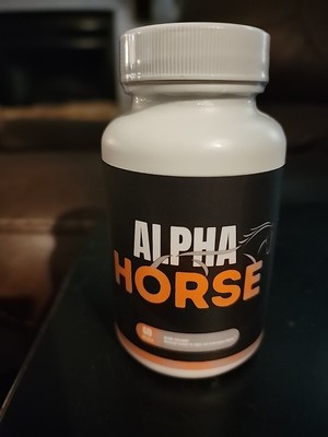 Alpha Horse for Men AlphaHorse  Formula Male Support Pills 60ct Exp 11/26