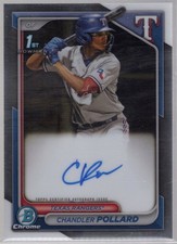 Chandler Pollard 2024 Bowman Chrome Autographs #CPA-CP - K610