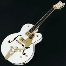 Gretsch Falcon Hollow Body Ebony Fingerboard White Serial Number JT25082769
