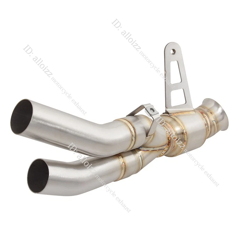 Tubo medio de escape deslizable para Triumph Speed Triple 1200RS 1200RR 2025 2024 2023 Foto 2 de 4