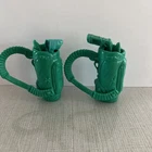 Vintage 1989 TMNT Teenage Mutant Ninja Turtles Casey Jones Golf Bag Club & Bats