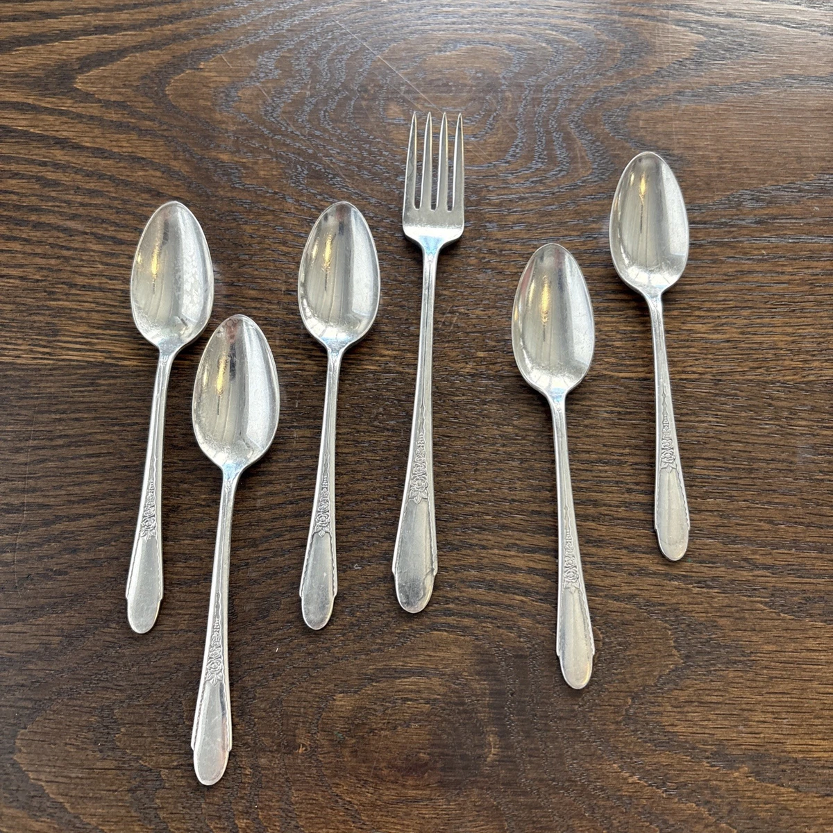Wm. Rogers & Son Art Deco 1900-1940 Antique US Silver-Plated