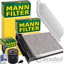 MANN FILTER INSPEKTIONSPAKET FILTERSATZ für TOYOTA AYGO CITRÖEN C1 PEUGEOT 107