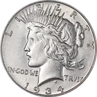 1934-P Peace Dollar