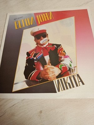MAXI 45 TOURS ELTON JOHN / NIKITA
