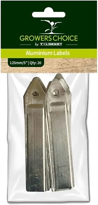 Tildenet 125 Mm Aluminium Labels the New