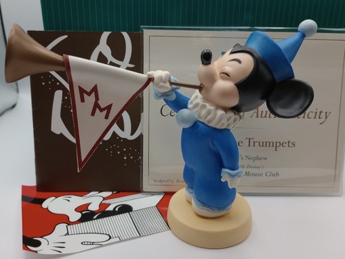 WDCC Mickey Mouse Club Sound the Trumpets Mickey's Nephew Disney Mint W/COA - 第 2/18 張圖片