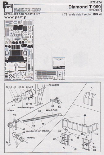 Part P72-174 1/72 Diamond T 969 Wrecker (IBG) - Bild 2 von 3