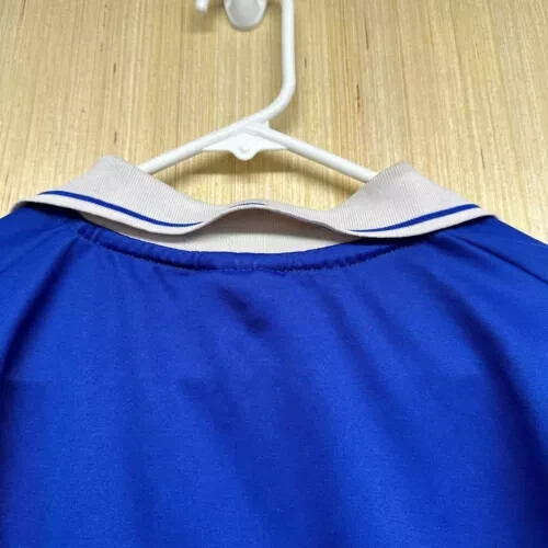Camiseta vintage de la selección griega talla grande azul manga corta para hombre años 90 - Imagen 10 de 11