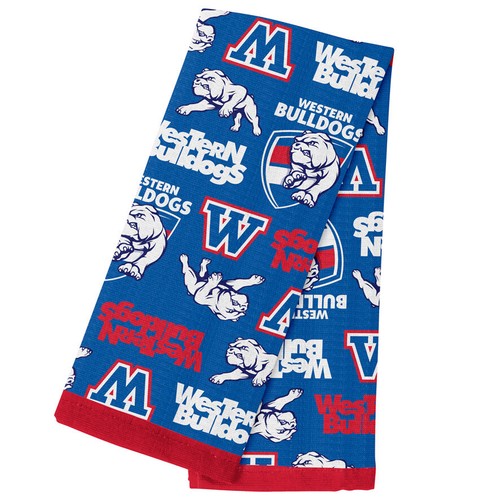 AFL TEAM Cotton Tea Hand Towel Kitchen Cooking BBQ Man Cave Gift - Choose Team - Picture 27 of 30