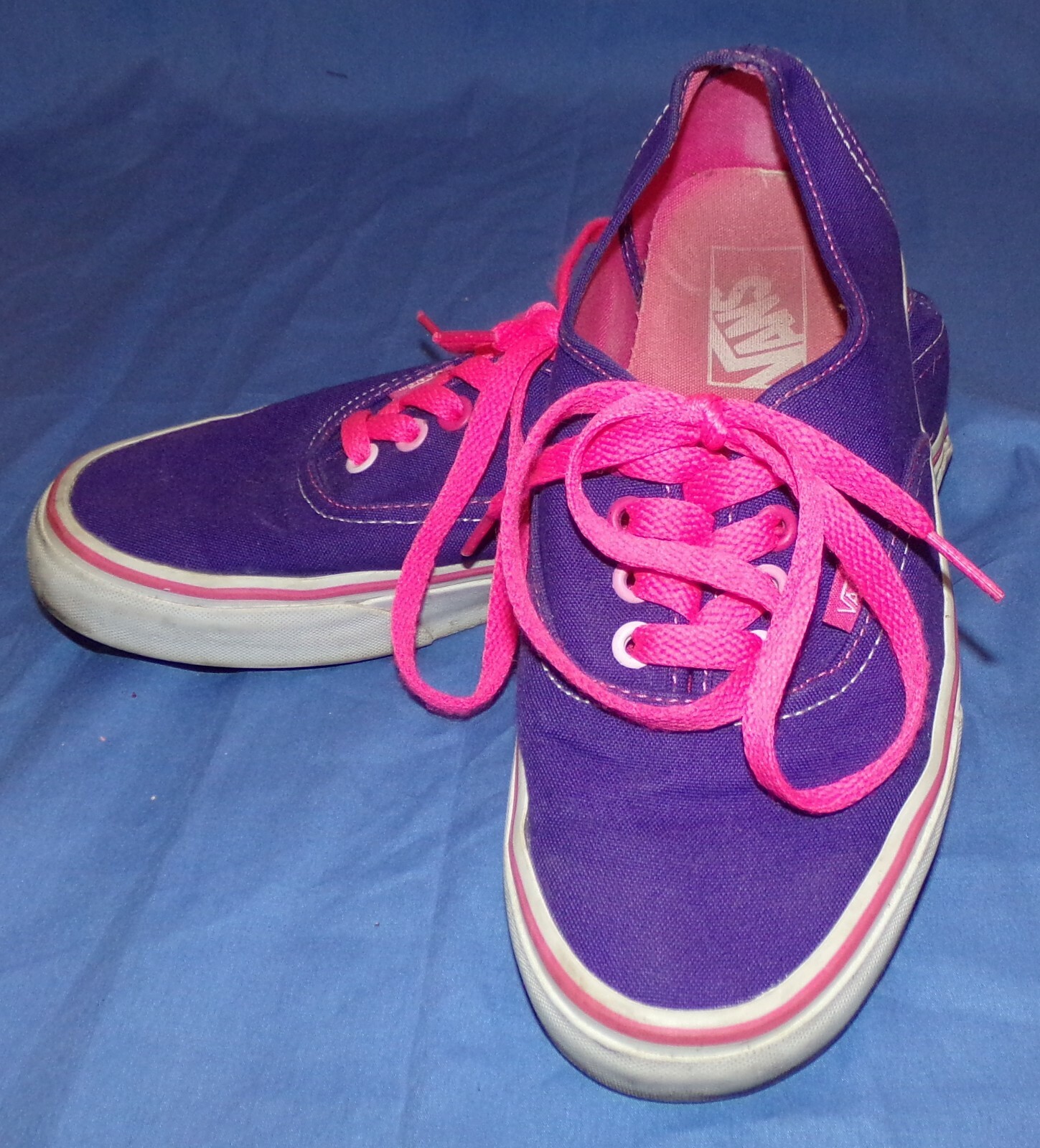 Vans Skate Skateboard Shoes Purple Pink Mens 6 Womens… Gem