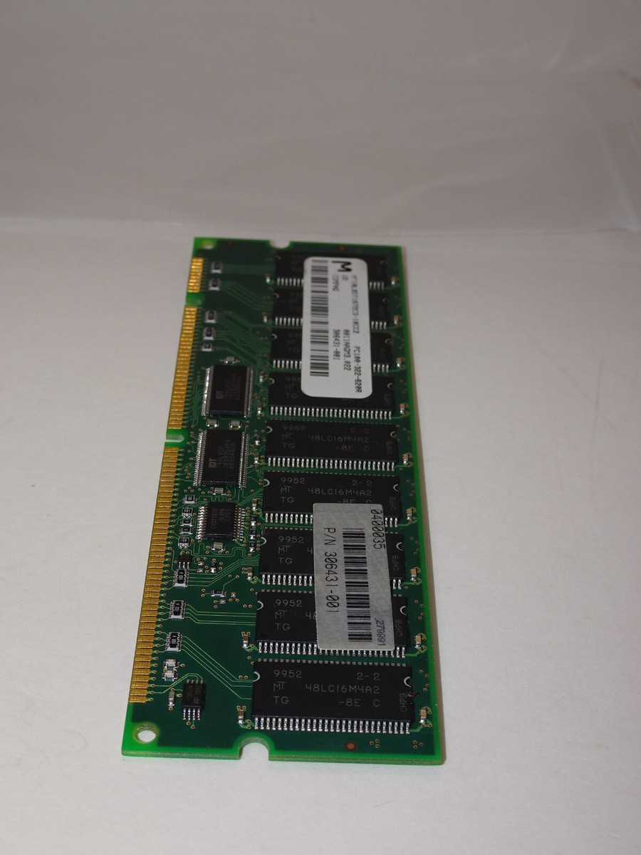 S  COMPAQ P/N 306431-001 RAM MEMORY PC100-322-820R Memory RAM
