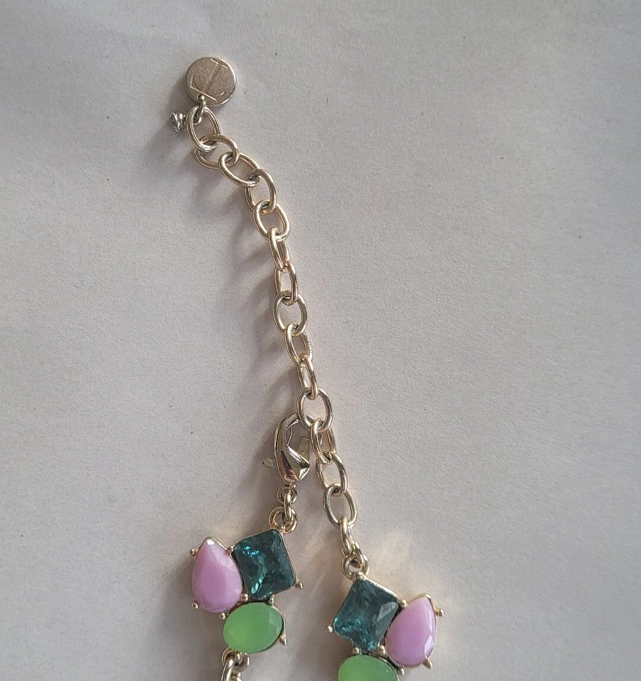 Collar Grueso Talbots Multi Floral Oprah Winfrey Magazine Resort Feliz Primavera Foto 4 de 4