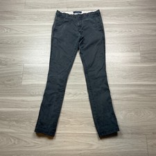 Zara Pants Mens 30 Black Slim Stretch Chino Casual